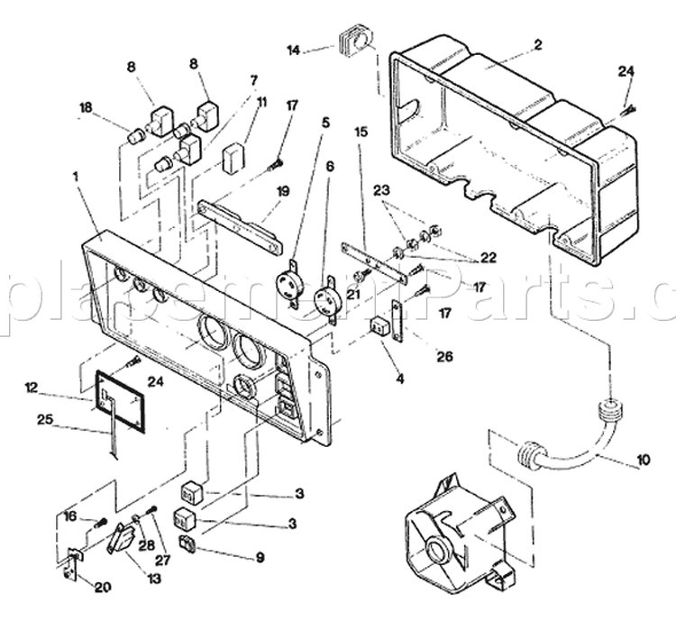 Page A Diagram and Parts List for 9514-0  Briggs and Stratton Generator